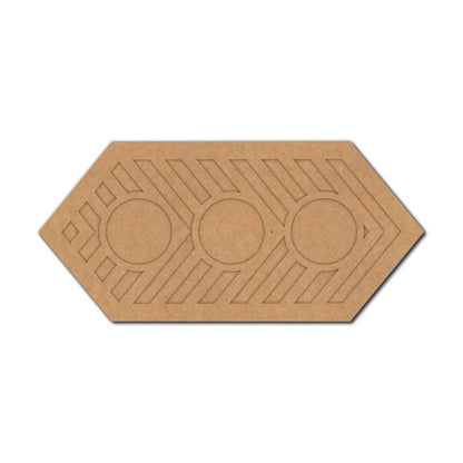 Multiple Diya Tealight Holder MDF Design 8