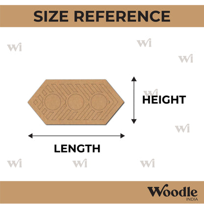 Multiple Diya Tealight Holder MDF Design 8