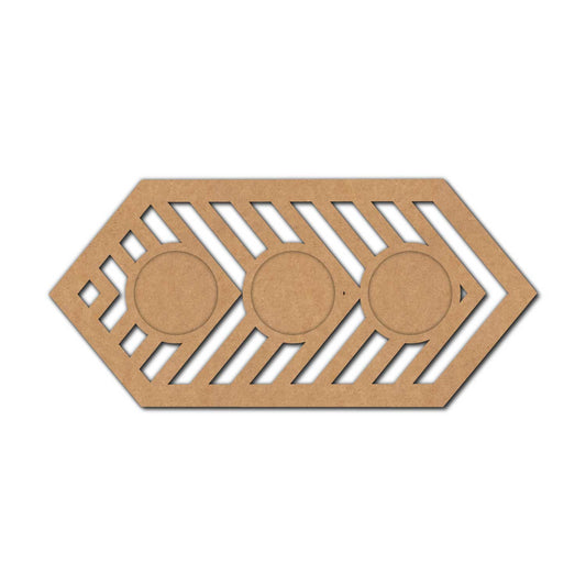 Multiple Diya Tealight Holder MDF Design 9