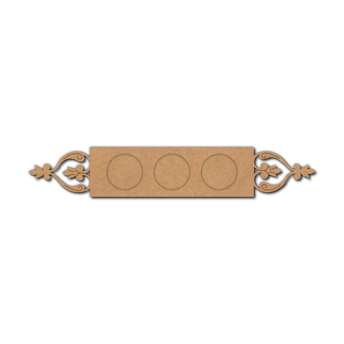 Multiple Diya Tealight Holder Pre Marked MDF Design 1