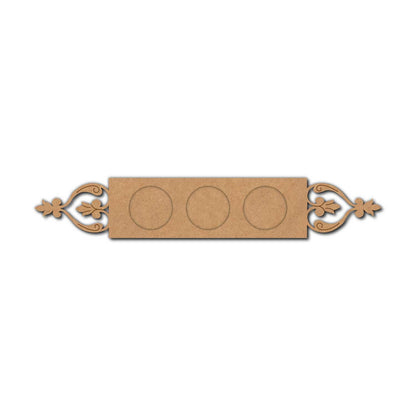 Multiple Diya Tealight Holder Pre Marked MDF Design 1
