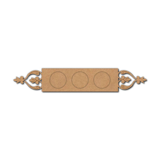 Multiple Diya Tealight Holder Pre Marked MDF Design 1