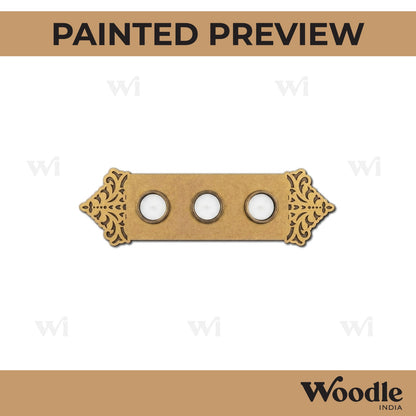 Multiple Diya Tealight Holder MDF Design 5