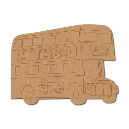 Mumbai Bus Pre Marked MDF Design 1