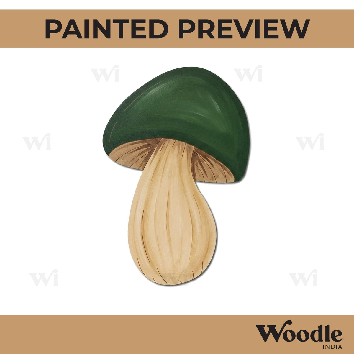 Mushroom Pre Marked MDF Design 4
