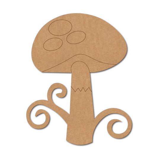Mushroom Pre Marked MDF Design 6