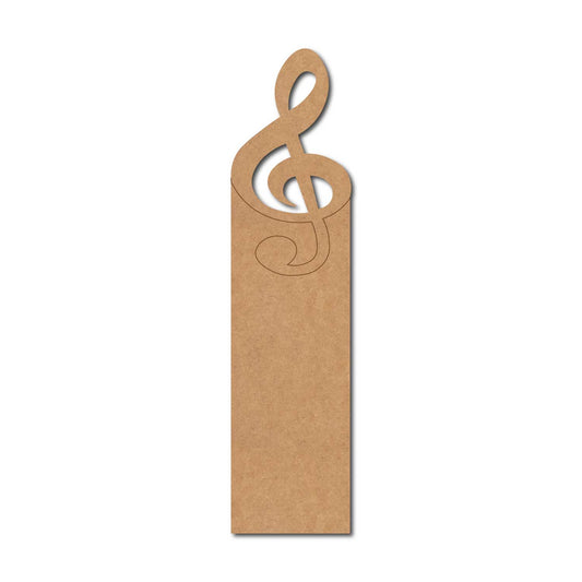 Musical Tone Bookmark Pre Marked MDF Design 1