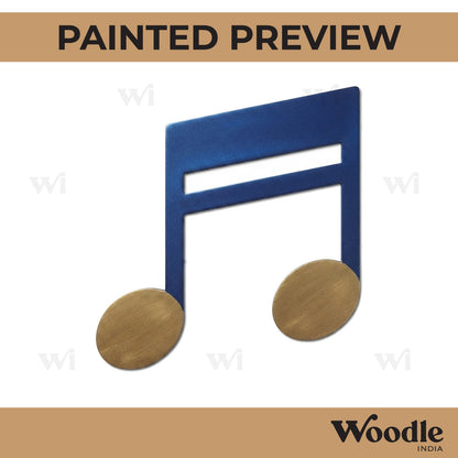 Musical Tones Cutout MDF Design 3