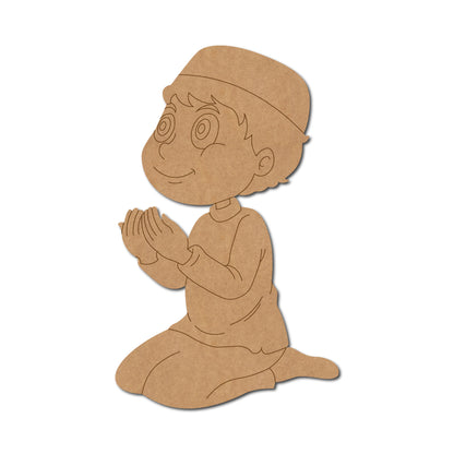 Muslim Boy Pre Marked MDF Design 2