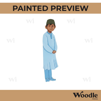 Muslim Boy Pre Marked MDF Design 3
