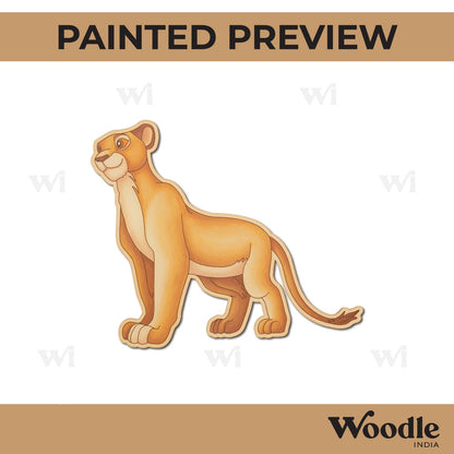 Nala The Lion King Pre Marked MDF Design 1
