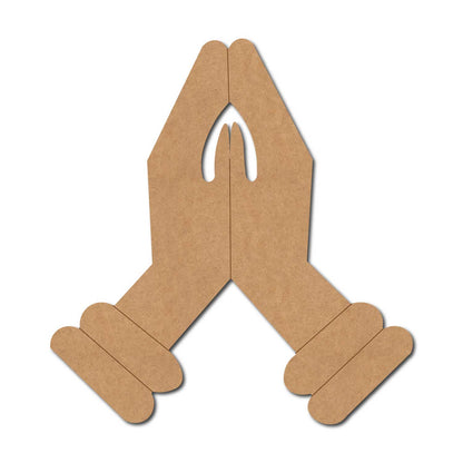 Namaste Hands Pre Marked MDF Design 1