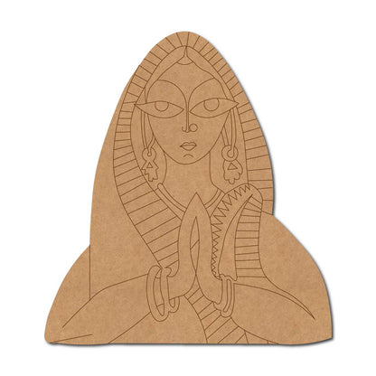 Namaste Woman Pre Marked MDF Design 5