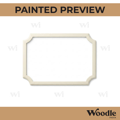 Nameplate Border Cutout MDF Design 1