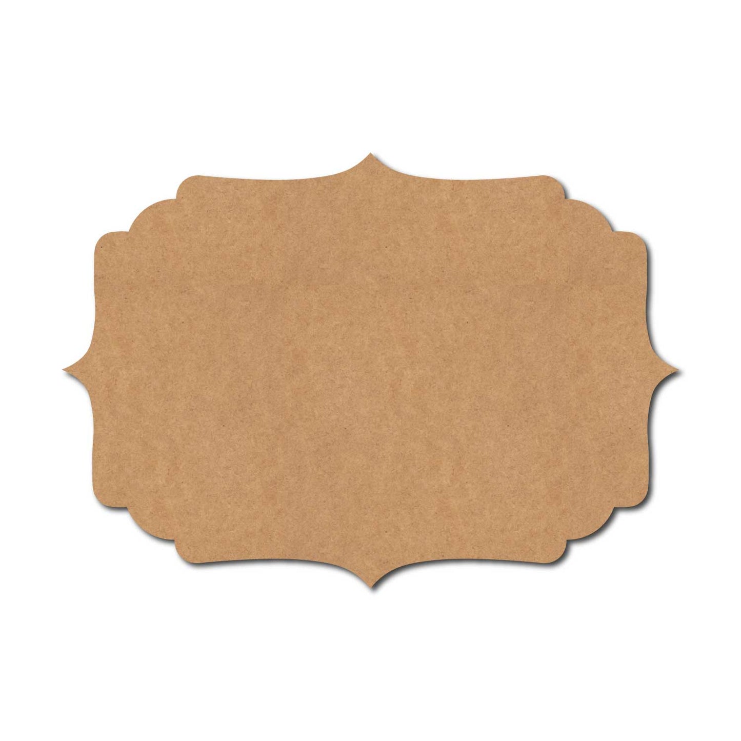 Nameplate Cutout MDF Design 1