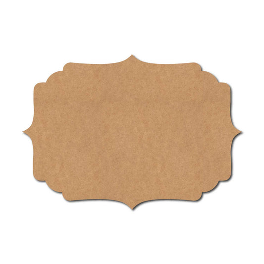 Nameplate Cutout MDF Design 1