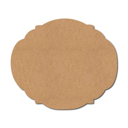 Nameplate Cutout MDF Design 2