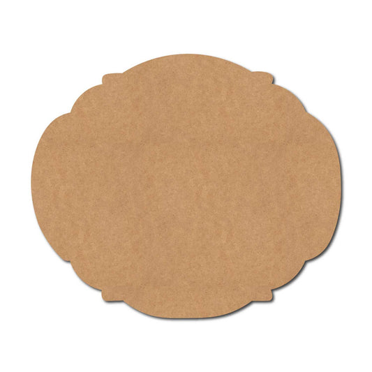 Nameplate Cutout MDF Design 2
