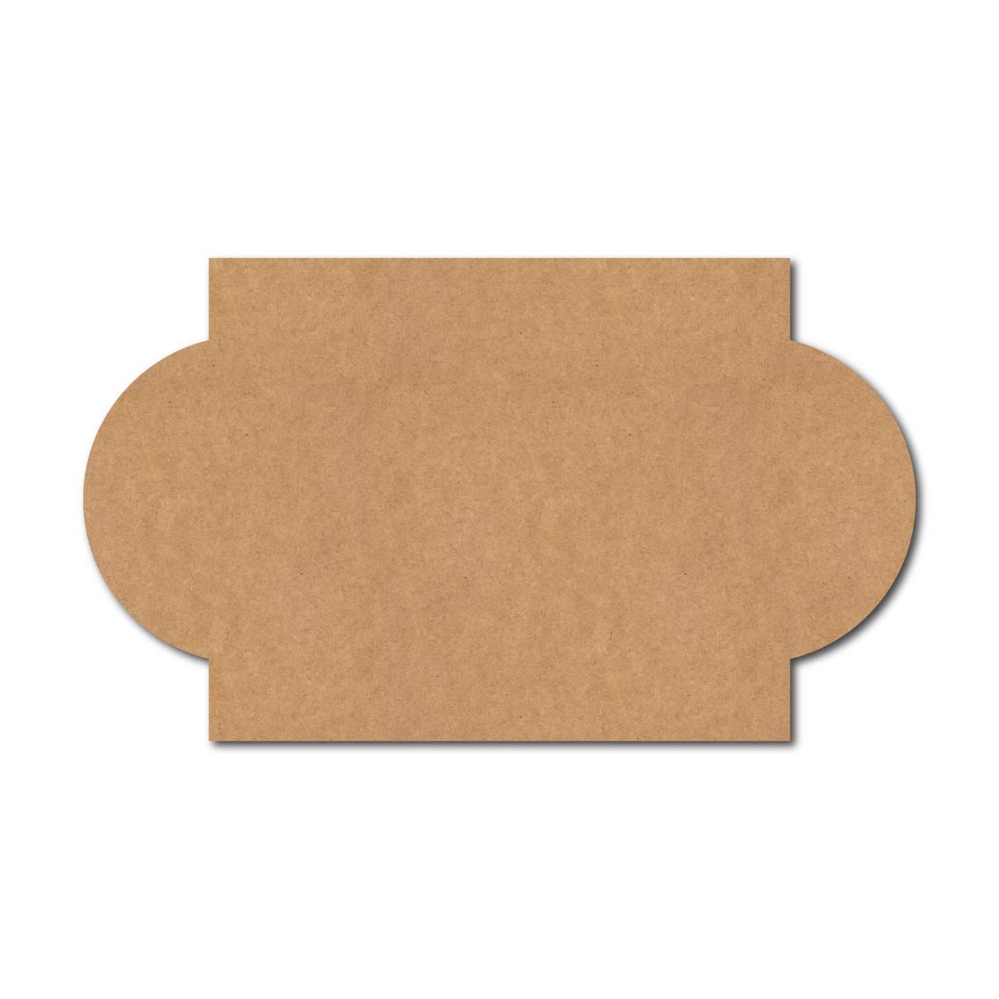Nameplate Cutout MDF Design 3