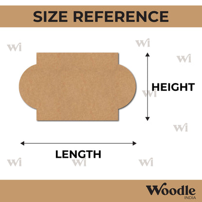 Nameplate Cutout MDF Design 3