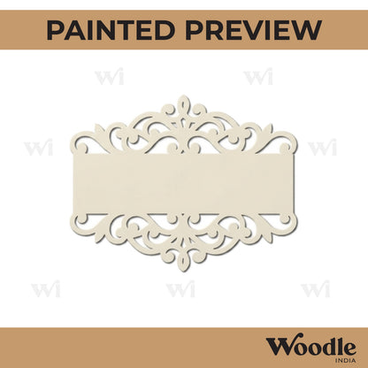 Nameplate MDF Design 1