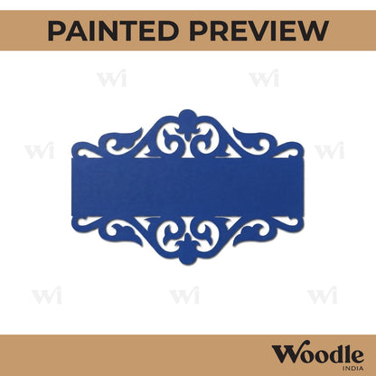 Nameplate MDF Design 10