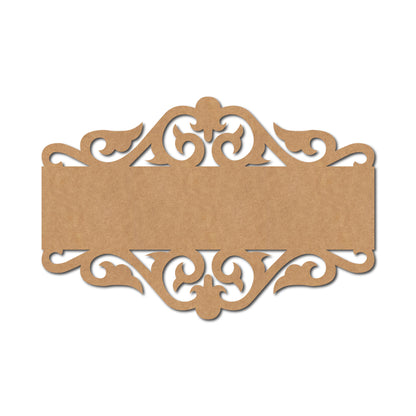 Nameplate MDF Design 10