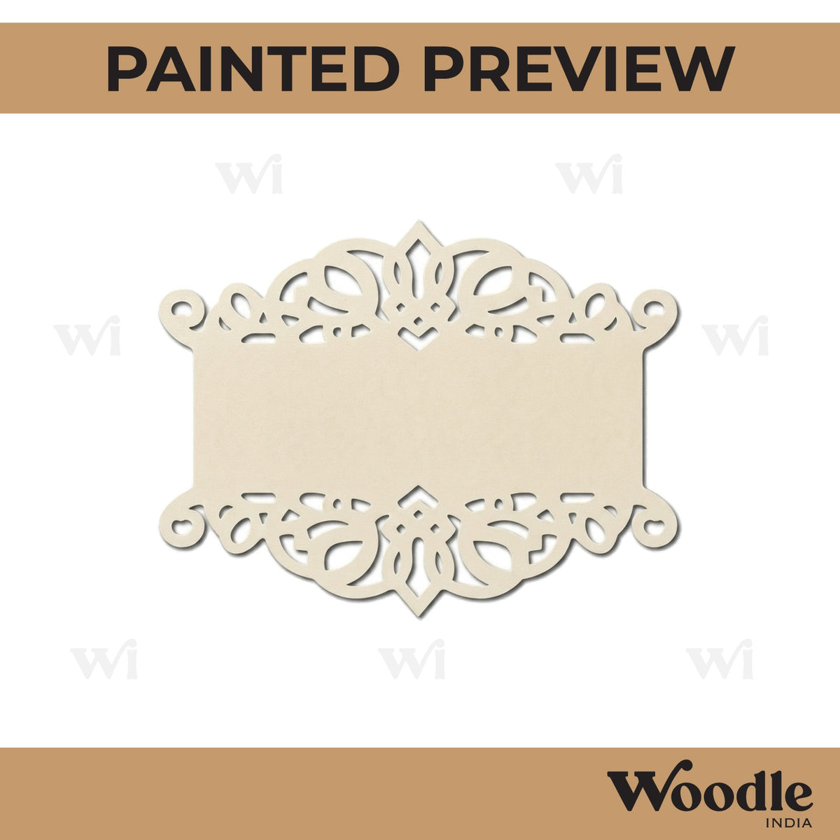 Nameplate MDF Design 11