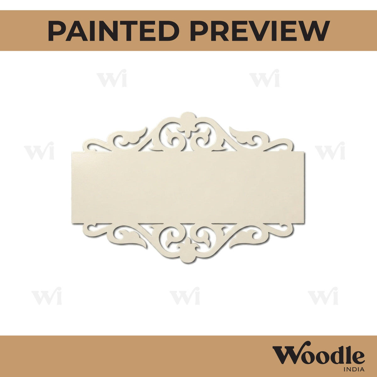 Nameplate MDF Design 14