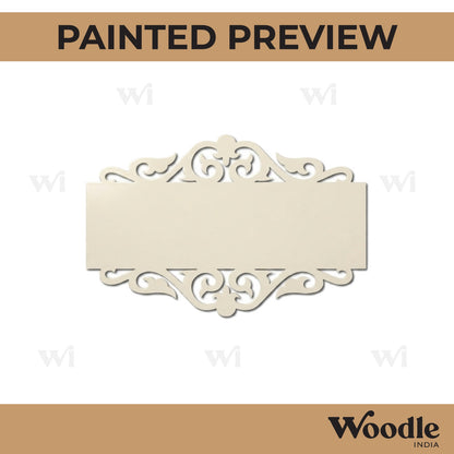 Nameplate MDF Design 14
