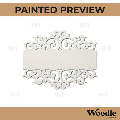 Nameplate MDF Design 18
