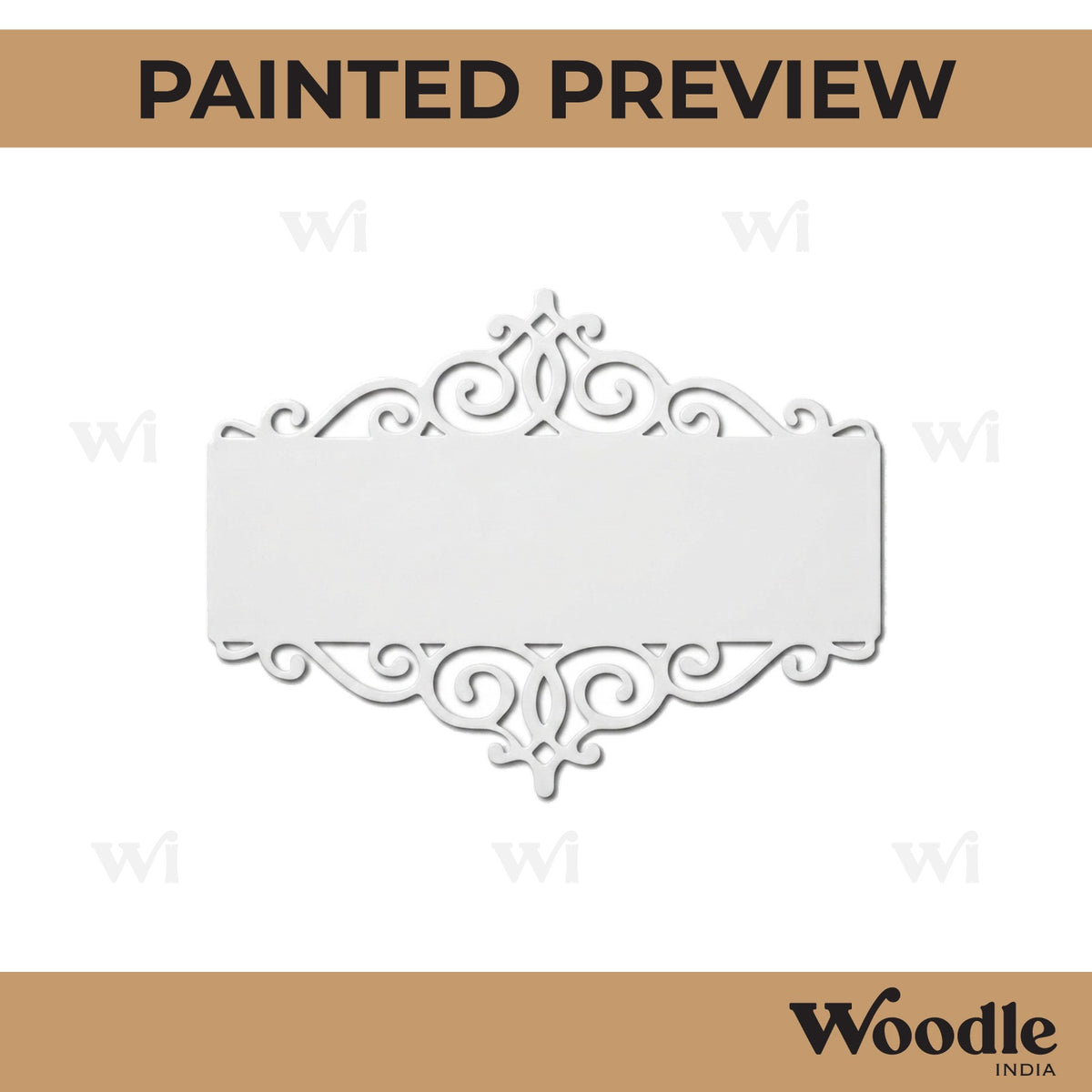 Nameplate MDF Design 3