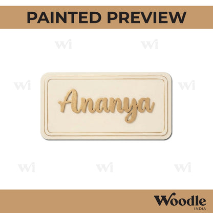 Nameplate MDF Design 36