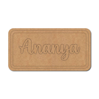 Nameplate MDF Design 36