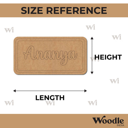 Nameplate MDF Design 36