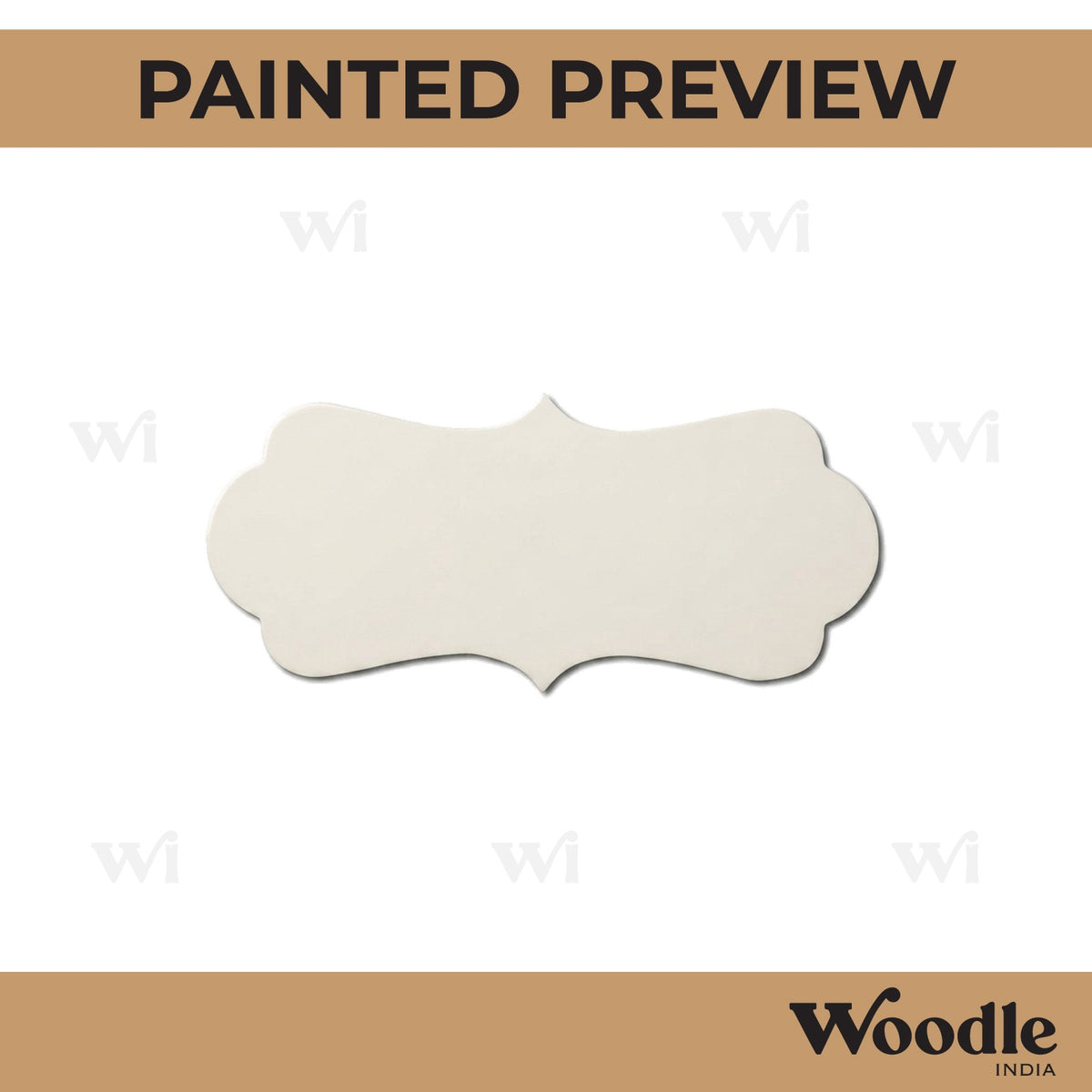 Nameplate MDF Design 38
