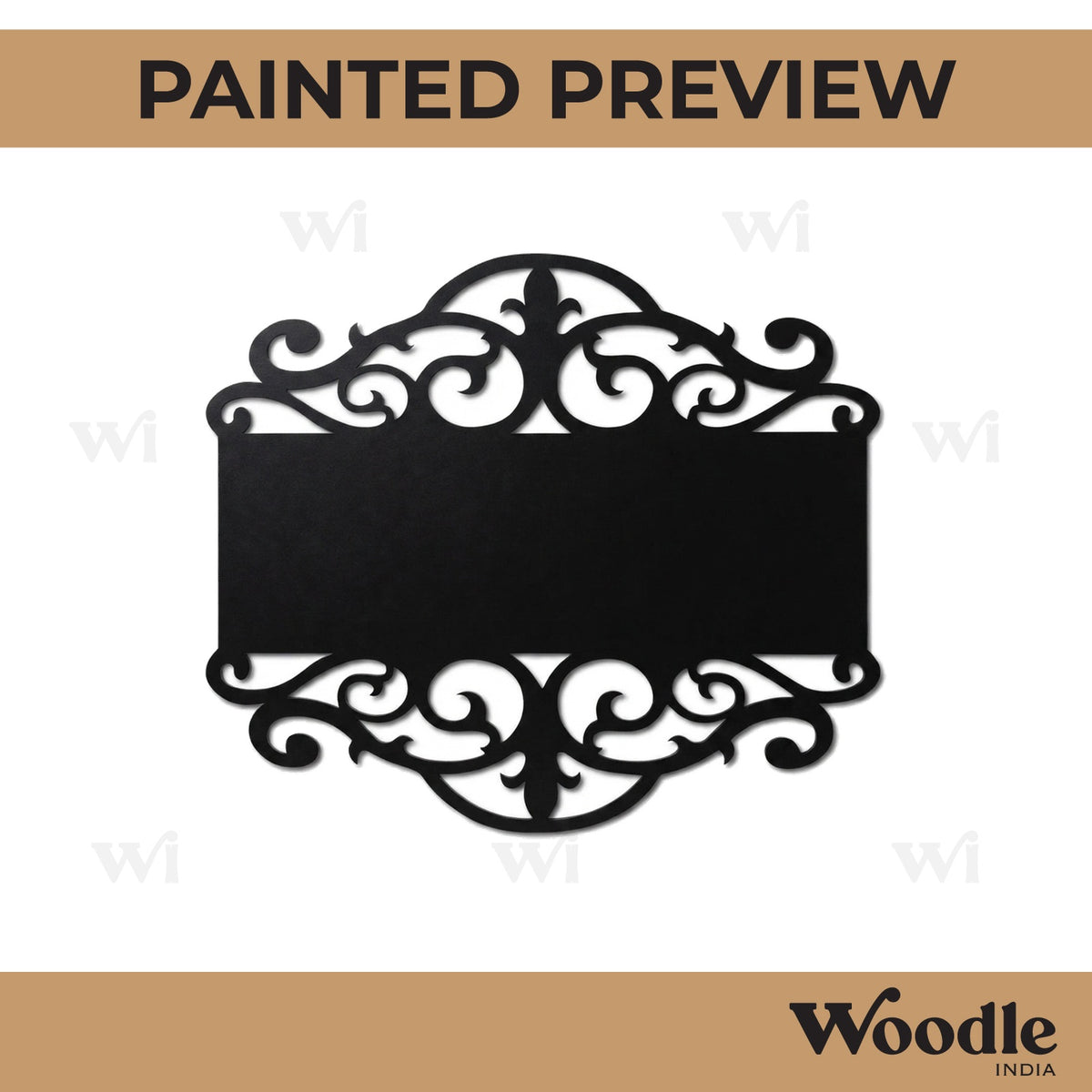 Nameplate MDF Design 4