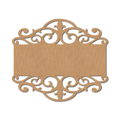 Nameplate MDF Design 4