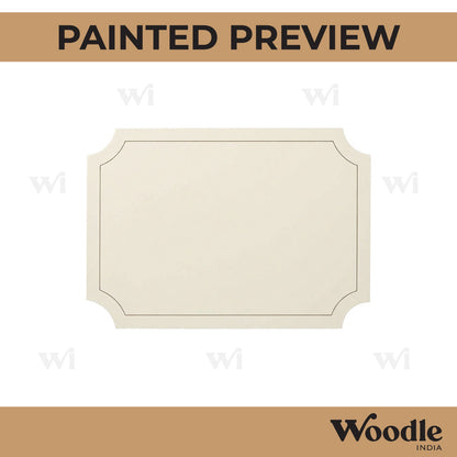 Nameplate Pre Marked Base MDF Design 1
