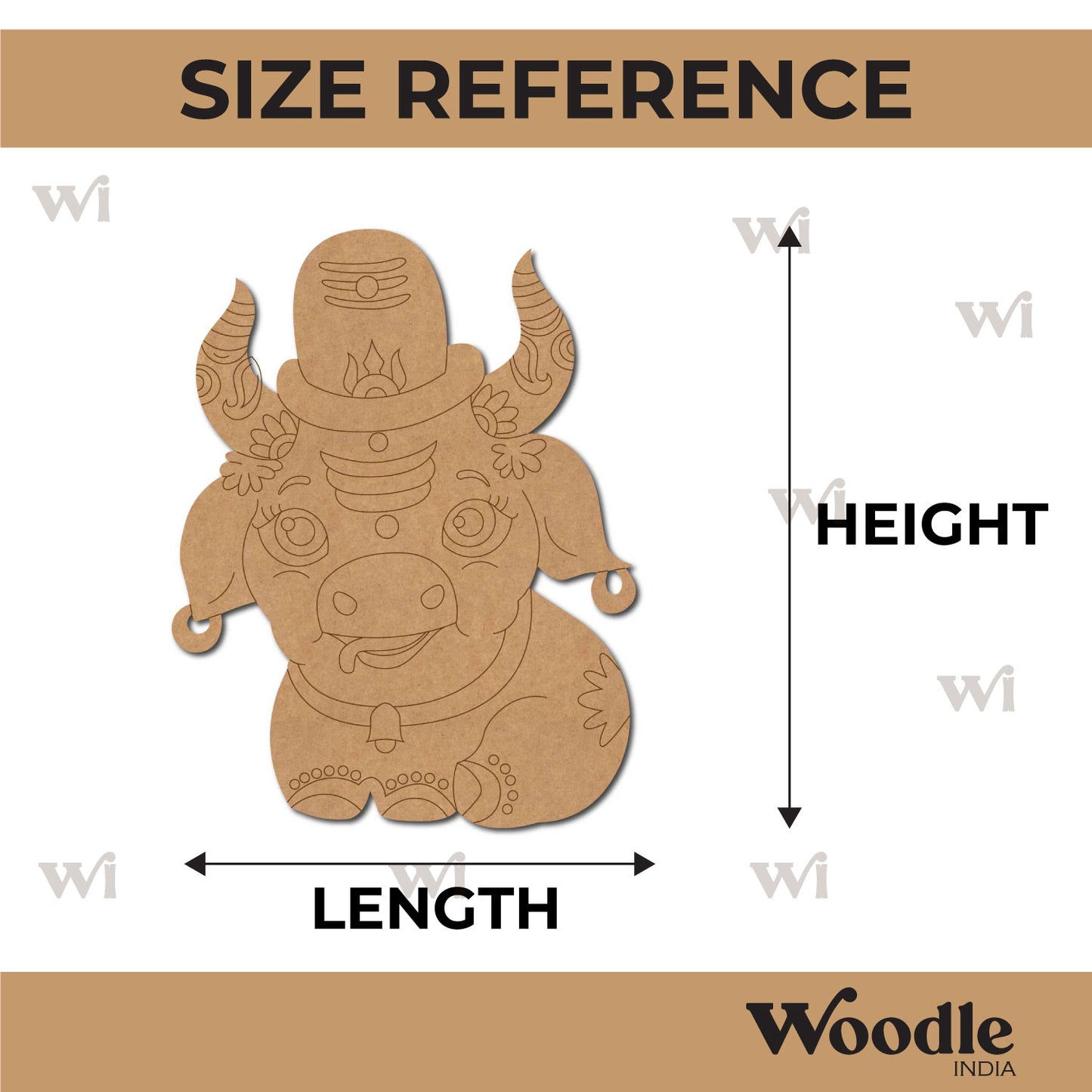 Nandi Pre Marked MDF Design 1