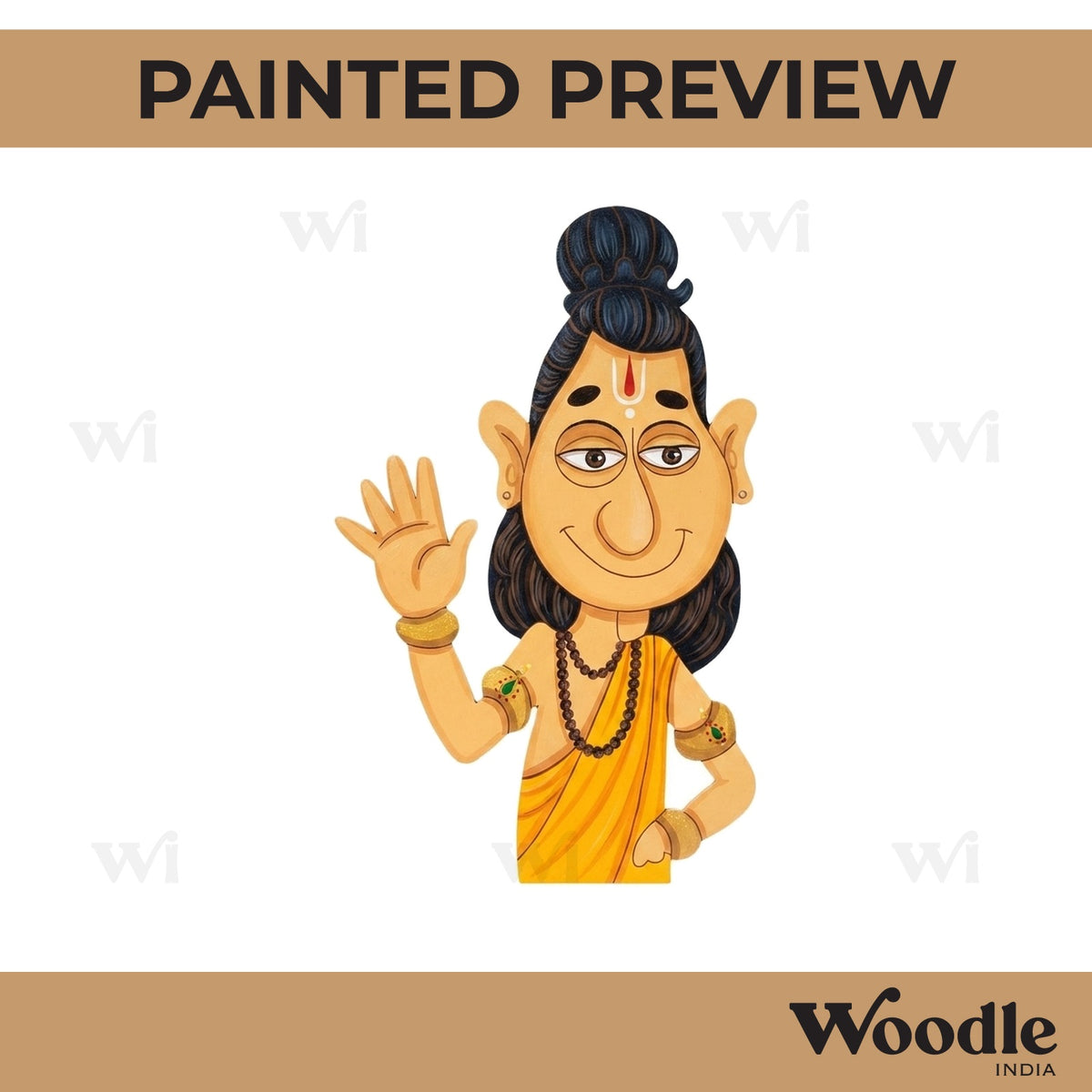 Narada Muni Pre Marked MDF Design 1