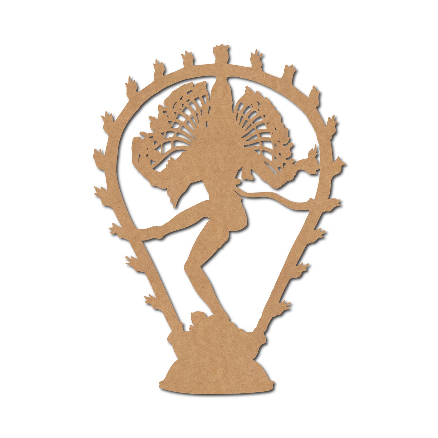 Nataraja Cutout MDF Design 1