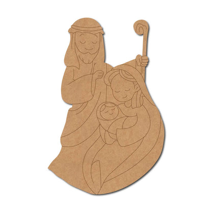 Nativity Pre Marked MDF Design 1