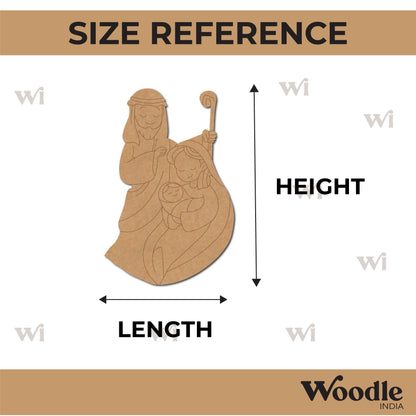 Nativity Pre Marked MDF Design 1