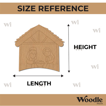 Nativity Pre Marked MDF Design 2