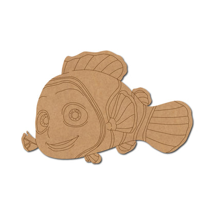 Nemo Fish Finding Nemo Cartoon Pre Marked MDF Design 1