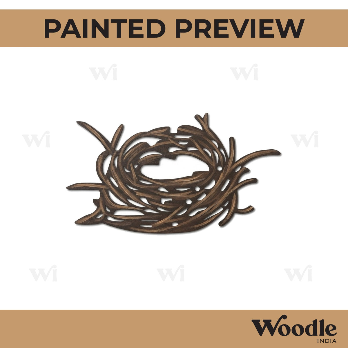 Nest Cutout MDF Design 1