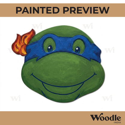 Ninja Turtle Pre Marked MDF Design 1
