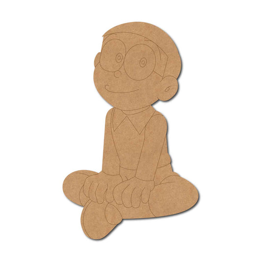 Nobita Doraemon Pre Marked MDF Design 1