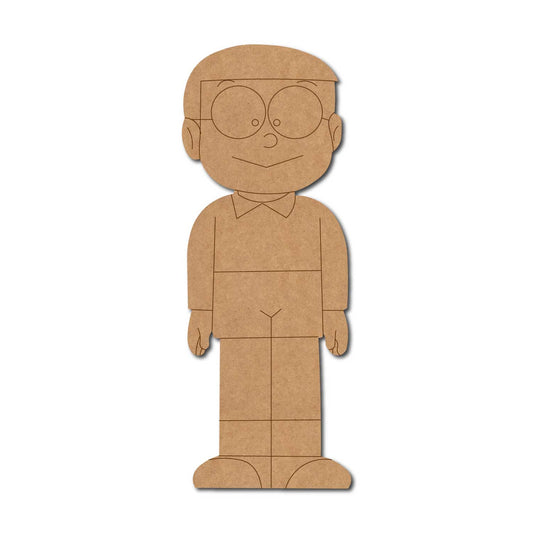 Nobita Doraemon Pre Marked MDF Design 2